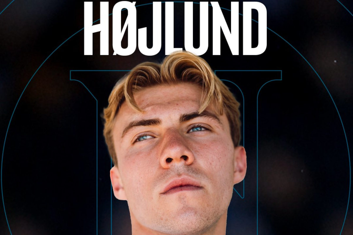 Napoli announce Rasmus Hojlund