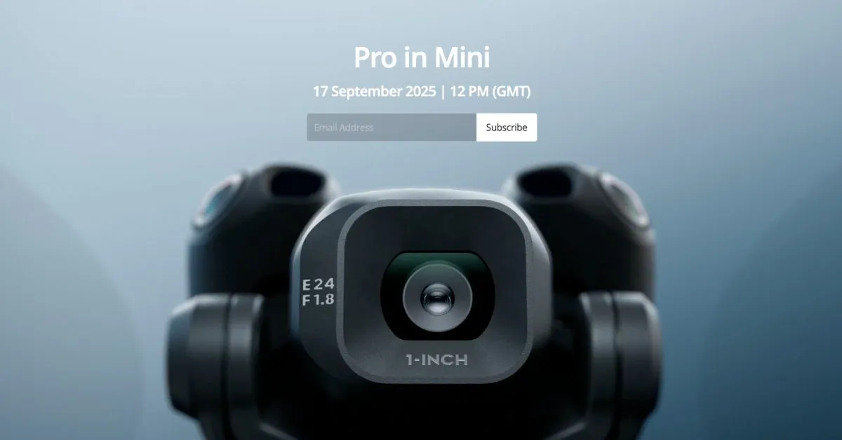 DJI deve anunciar novidades, mas sem previsão para EUA