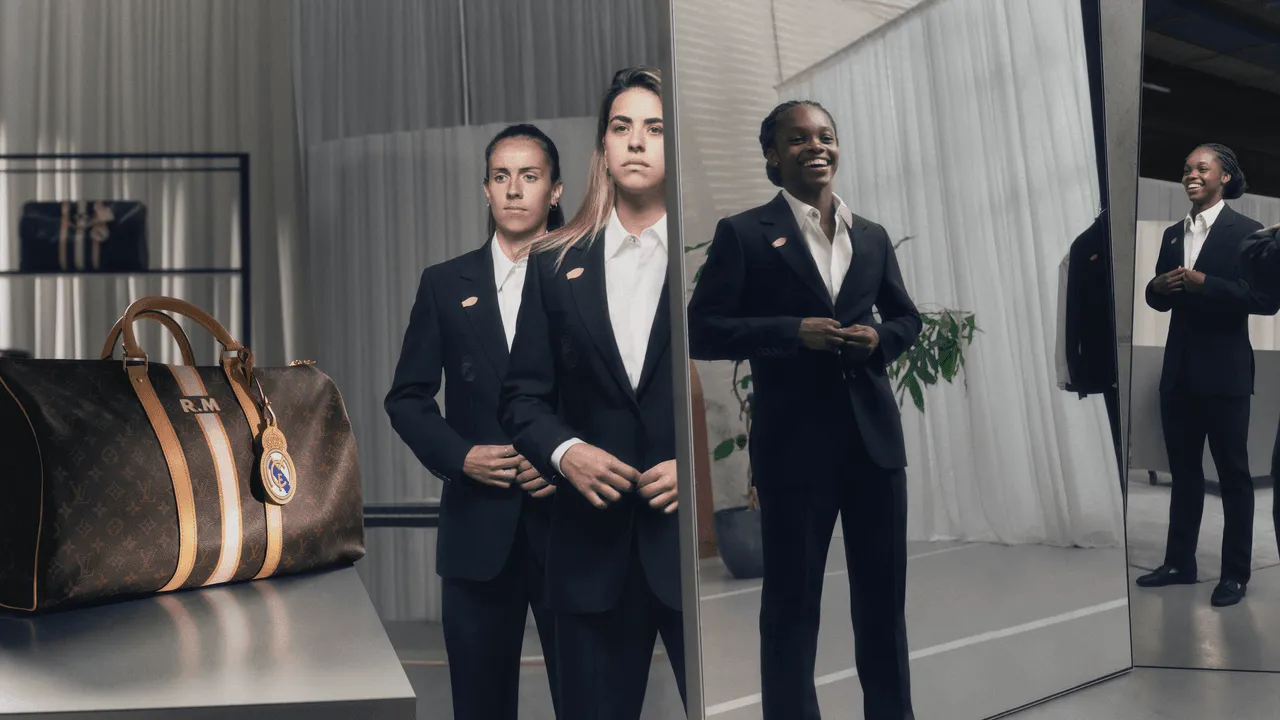 Real Madrid feminina apresenta novo uniforme de Louis Vuitton