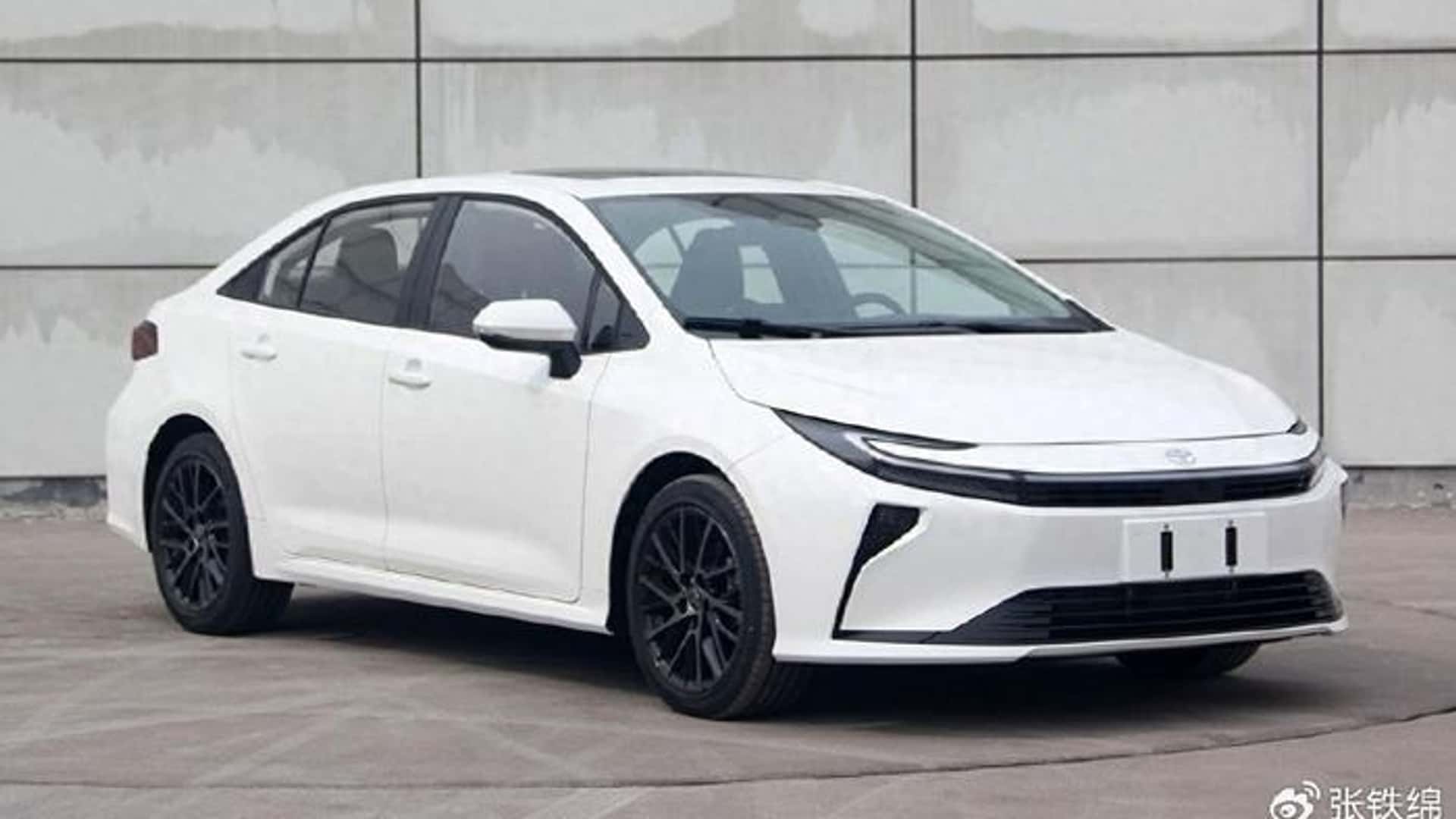 Novo Toyota Corolla 2026 surge na China com design totalmente renovado