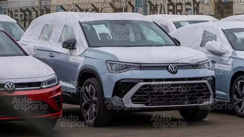 VW Taos 2026 já está no Brasil e chega até novembro