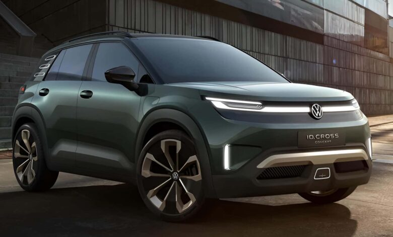 VW revela o conceito ID. Cross, SUV elétrico com porte de T-Cross