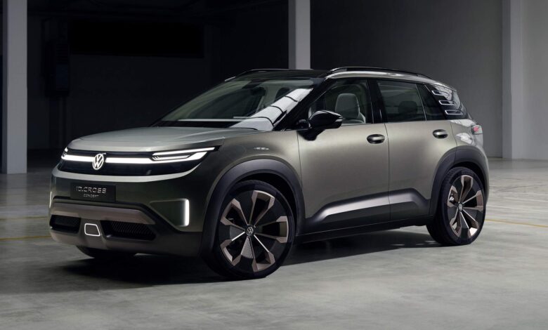 Volkswagen apresenta o novo T-Cross elétrico com lançamento previsto para 2026