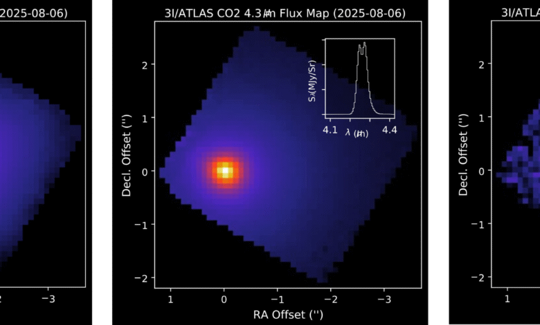 Webb observations of interstellar comet 3I/ATLAS