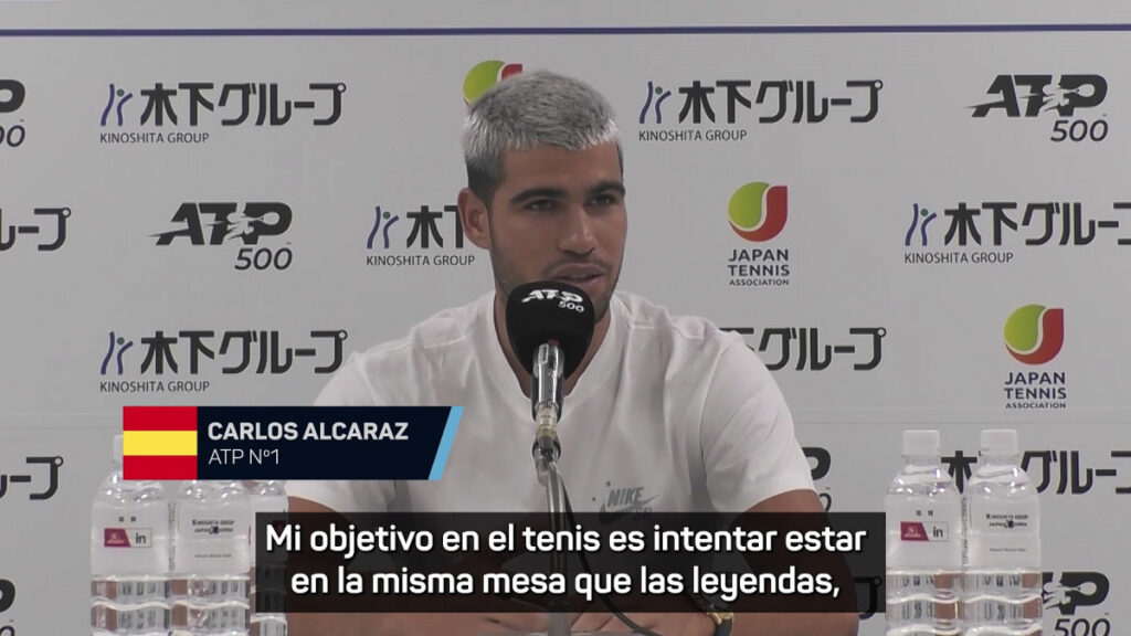 "No tengo en mente los 24 Grand Slam de Djokovic"