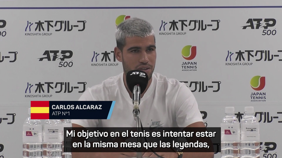 "No tengo en mente los 24 Grand Slam de Djokovic"