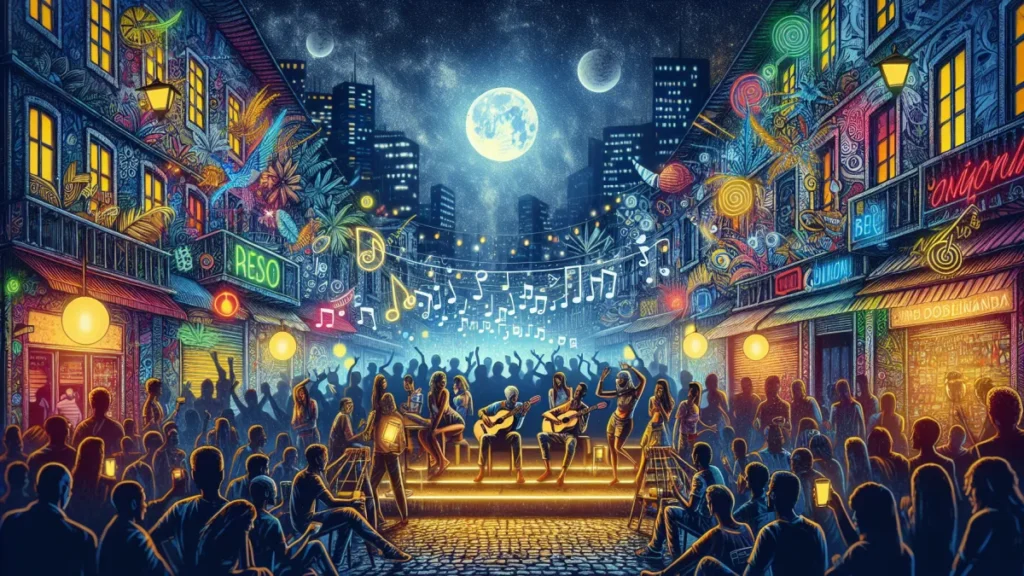 A noite dos jovens brasileiros