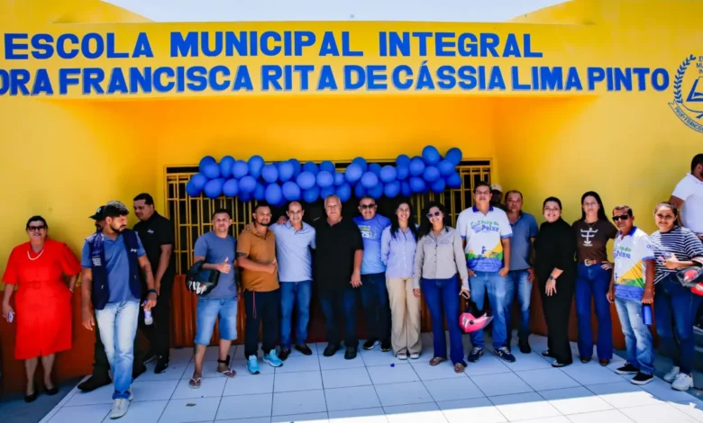 Zequinha Lima reinaugura escolas de tempo integral como parte das comemorações dos 121 anos de Cruzeiro do Sul | ac24horas
