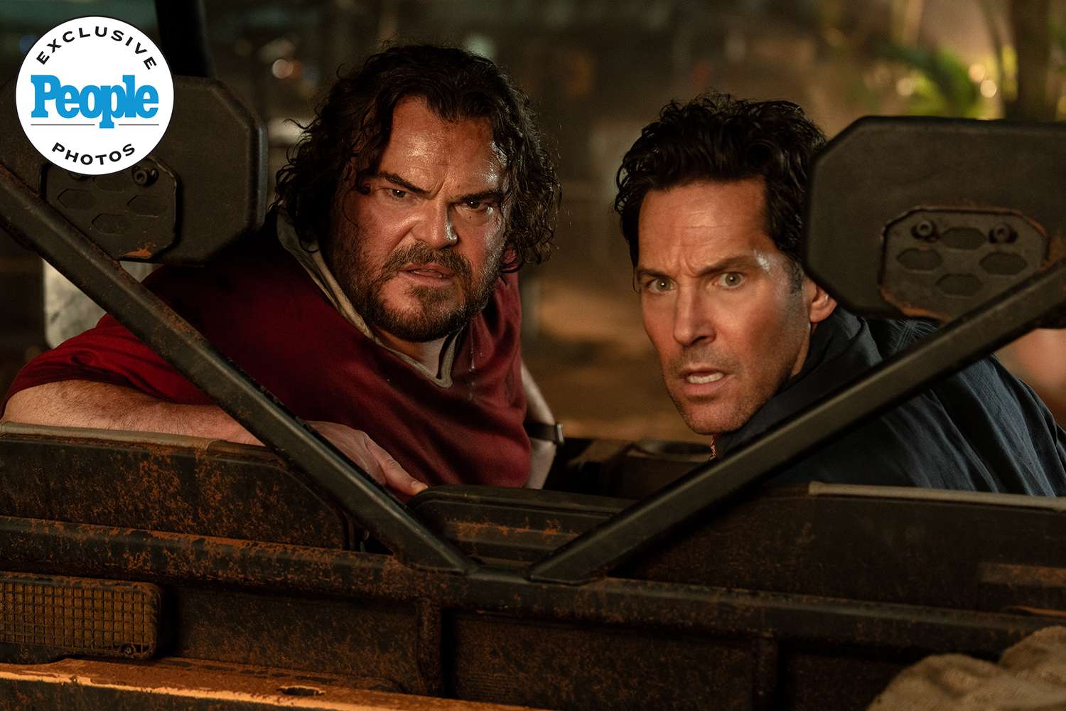 Doug (Jack Black) and Griff (Paul Rudd) in Anaconda