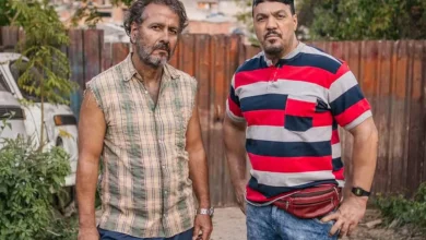 Marcos Palmeira e Belo em Três Graças, Foto: Fabiano Battaglin/TV Globo