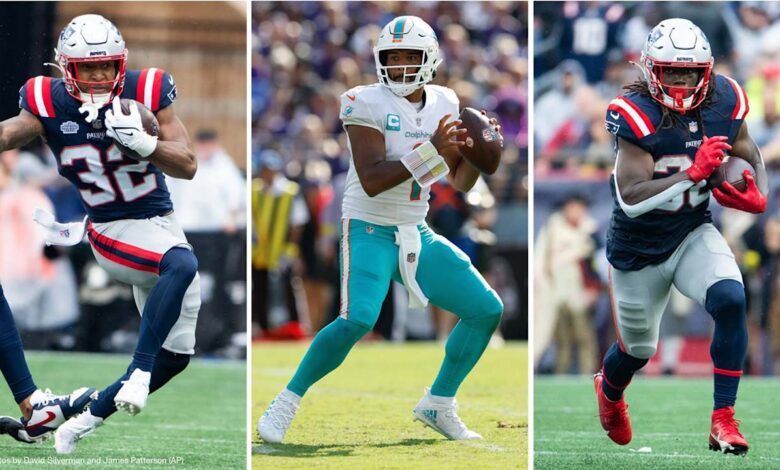 Confrontos-Chave no Duelo da Semana 2 entre Patriots e Dolphins em Miami