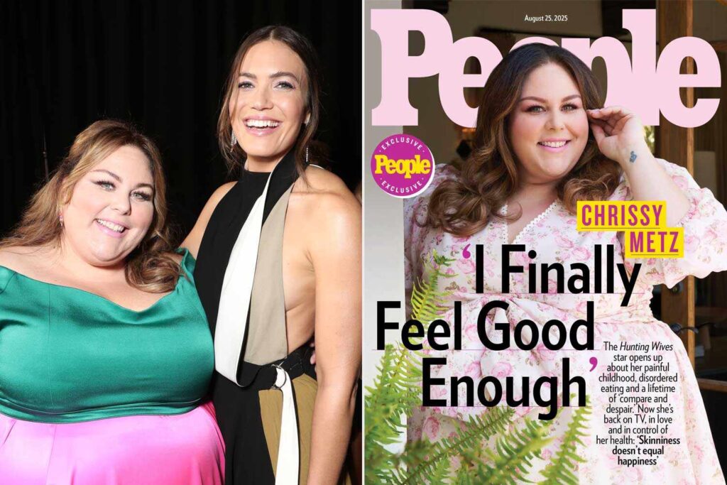 Chrissy Metz and Mandy Moore; Chrissy Metz PEOPLE cover