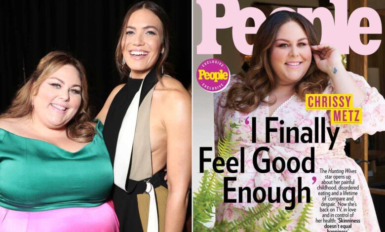 Chrissy Metz and Mandy Moore; Chrissy Metz PEOPLE cover