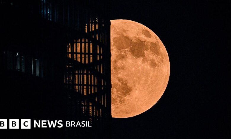 Eclipse lunar: as fotos da impressionante Lua de Sangue ao redor do mundo
