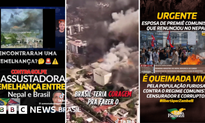 Protestos no Nepal: grupos de direita no Brasil usam tema para insuflar protestos e Dino pede investigação