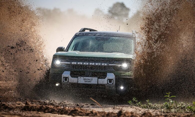 Ford Bronco Sport recebe o primeiro reajuste de preço da linha 2025