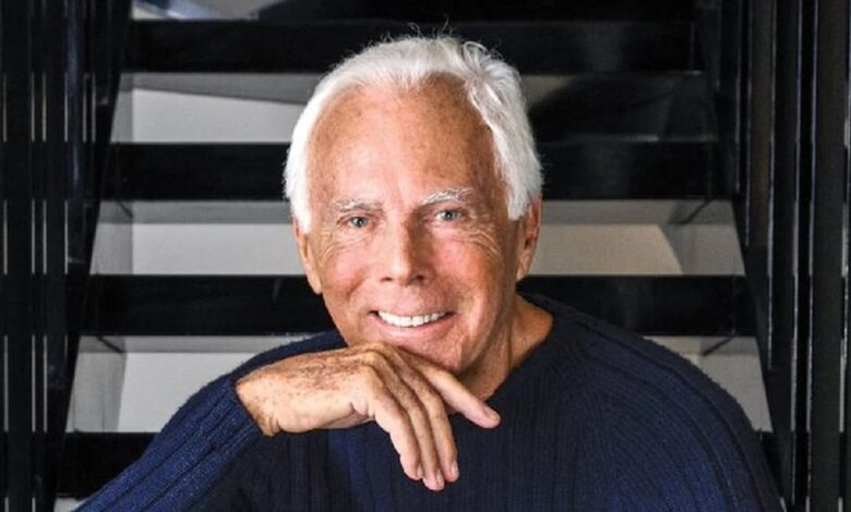 Morre o estilista italiano Giorgio Armani, ícone da moda, aos 91 anos