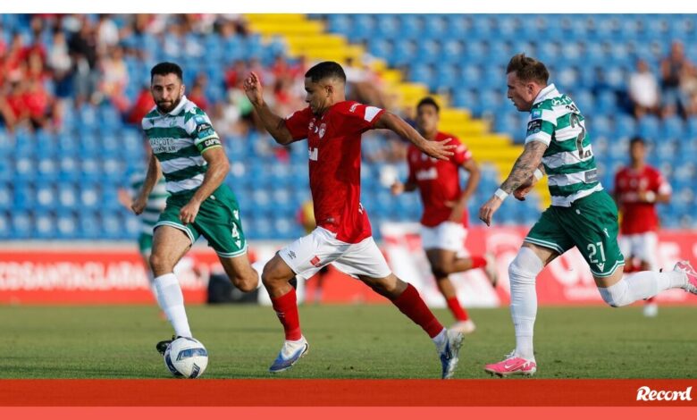 Gabriel Silva pode realizar em Dublin o último jogo pelo Santa Clara - Santa Clara