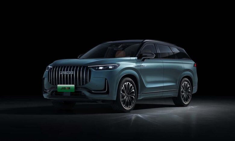 Já no Brasil, Jaecoo lança super-SUV híbrido com 605 cv