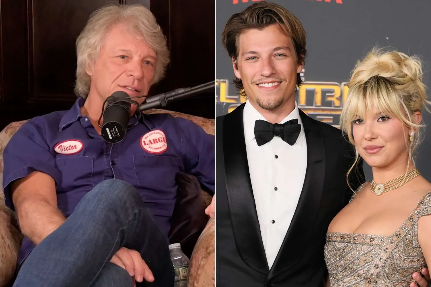 Jon Bon Jovi elogia o neto com Millie Bobby Brown como ‘maravilhoso’