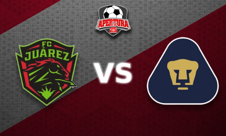 ¿cuándo y dónde ver FC Juárez vs Pumas del Apertura 2025?