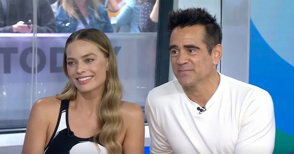 Colin Farrell prepara sanduíches crocantes para Margot Robbie