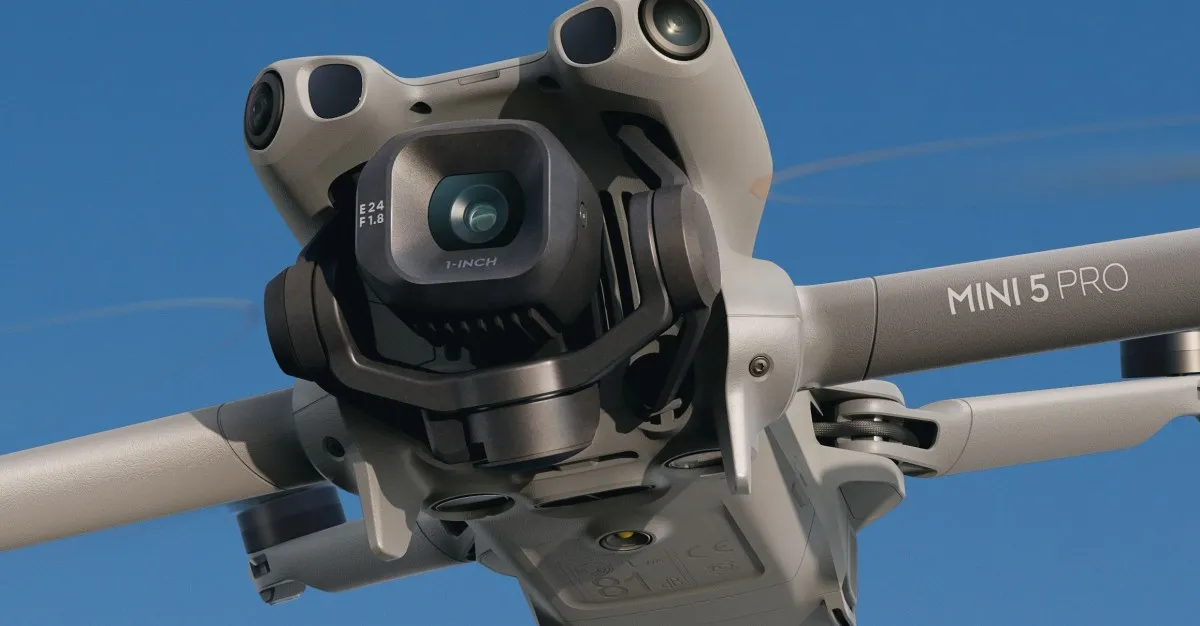 Mini 5 Pro da DJI é o novo drone que não está disponível nos EUA