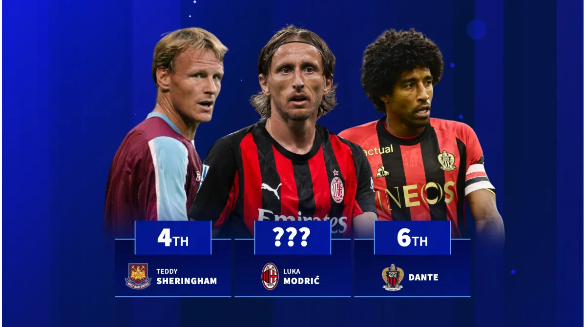 Luka Modric entra para os 10 maiores goleadores mais velhos