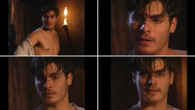 Thiago Lacerda em cenas de Terra Nostra. Foto: Reprodução/Globo