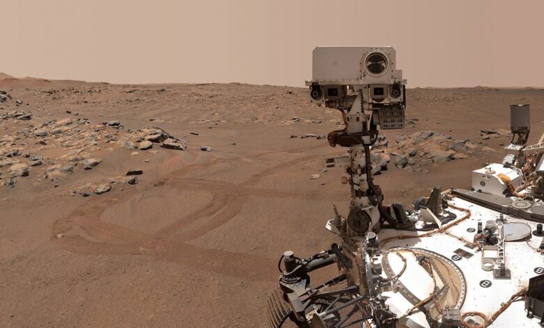NASA’s Perseverance Mars rover took this selfie on September 10, 2021, the 198th Martian day, or sol of its mission.
