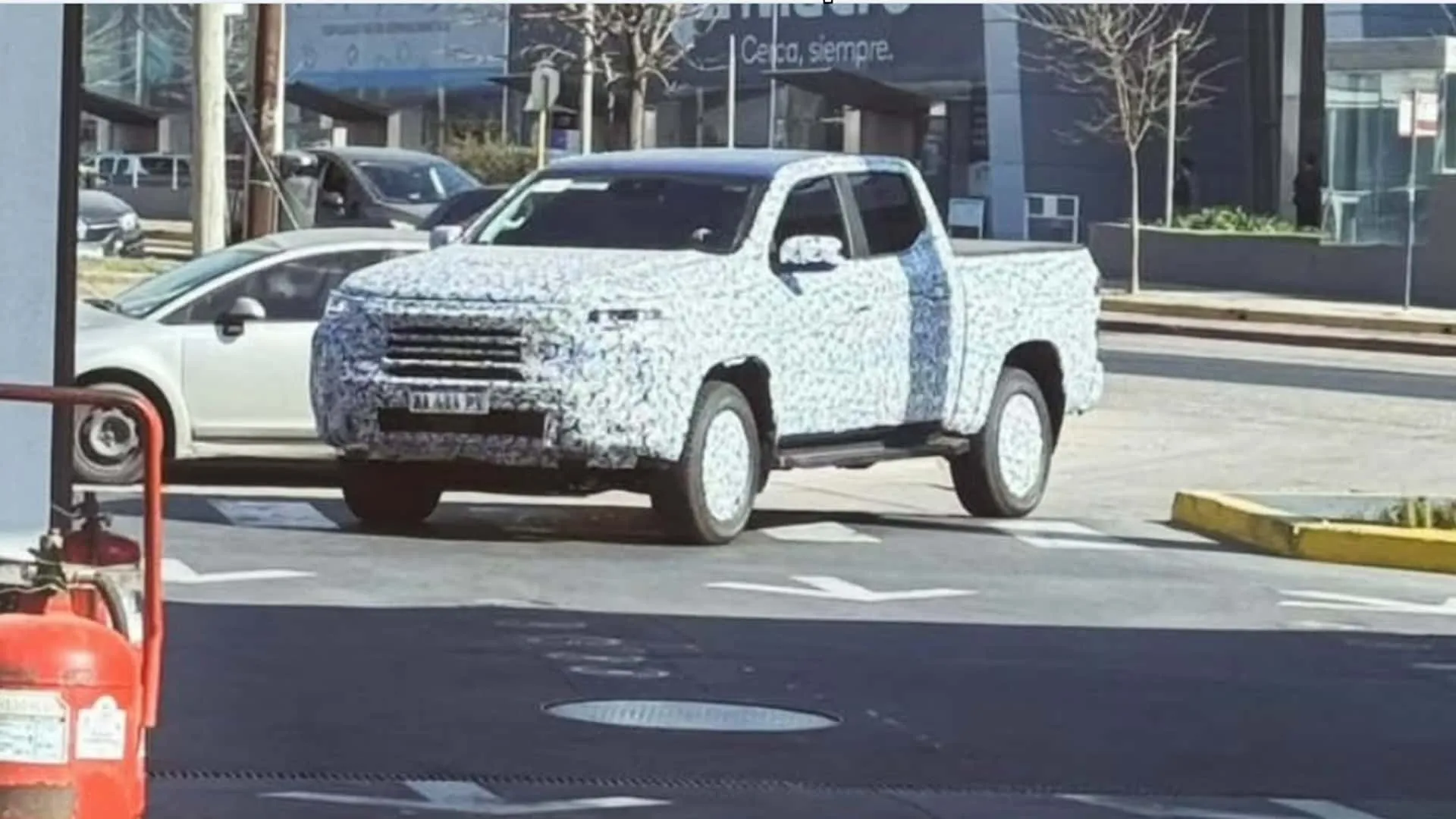 Ram Dakota é vista em testes na Argentina