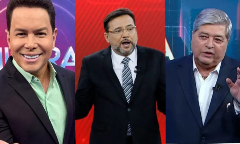 Marcão do Povo, Datena e Geraldo Luís