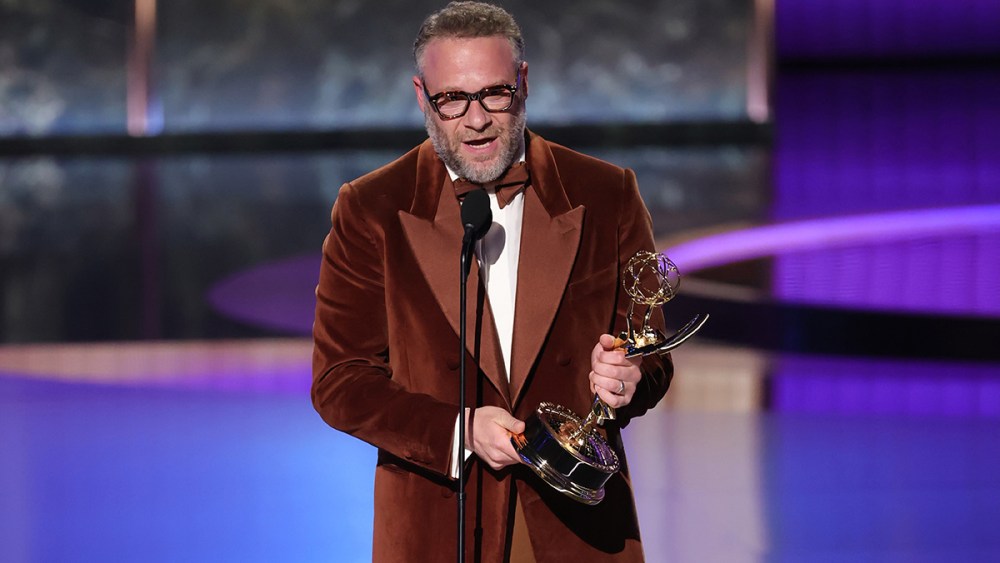 The Studio's Seth Rogen Wins Emmy for Lead Actor in Comedy 