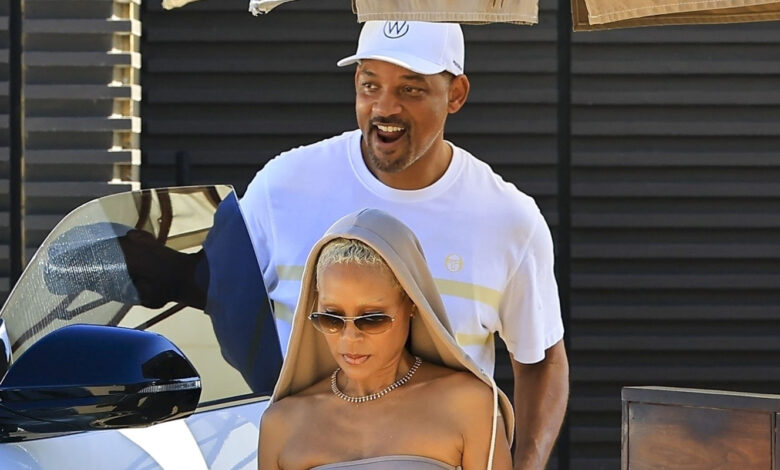 Will Smith & Jada Pinkett Smith Grab Lunch In Rarely Photographed Outing Together | Jada Pinkett Smith, Will Smith | Just Jared: Celebrity News and Gossip