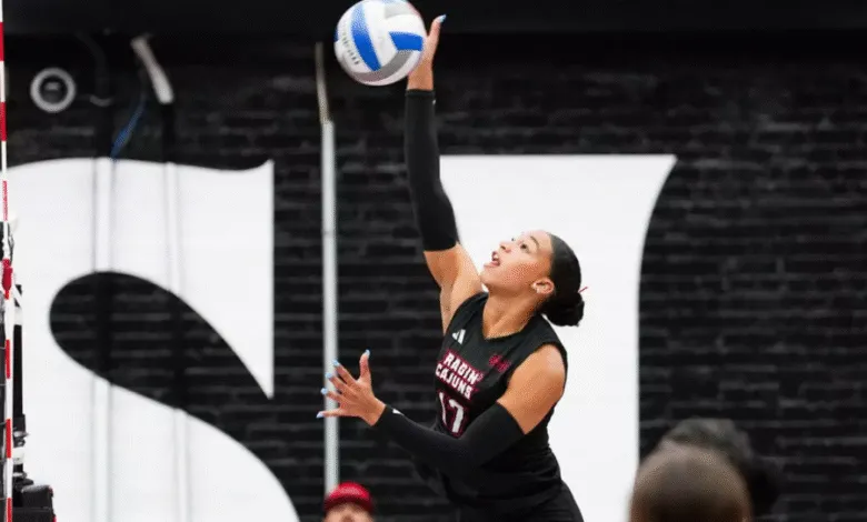SFA Turns the Tables on Louisiana Midway Through Second Set