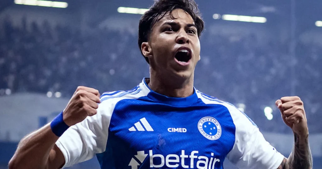 Pelo Cruzeiro, Kaio Jorge supera marca dos outros três clubes da carreira juntos