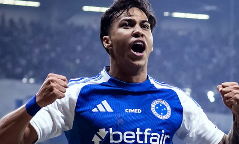 Pelo Cruzeiro, Kaio Jorge supera marca dos outros três clubes da carreira juntos