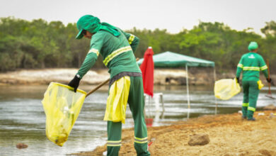 Ação reforça sensibilização para manter praias e rios limpos em Boa Vista