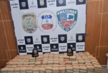 Drogas avaliadas em R$ 8 milhões são apreendidas no interior do AM