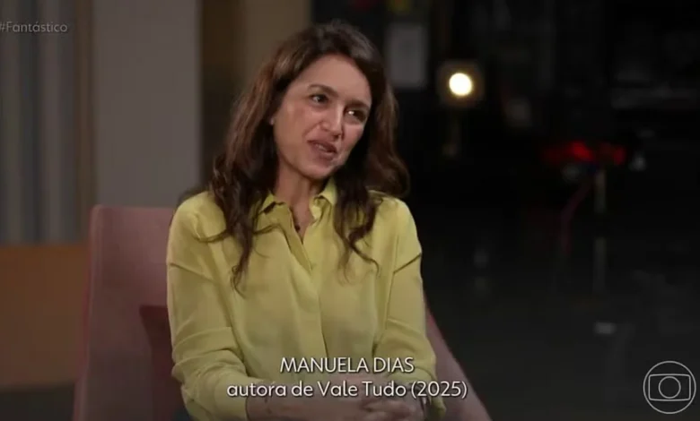 Manuela Dias. Foto: Reprodução/Globo
