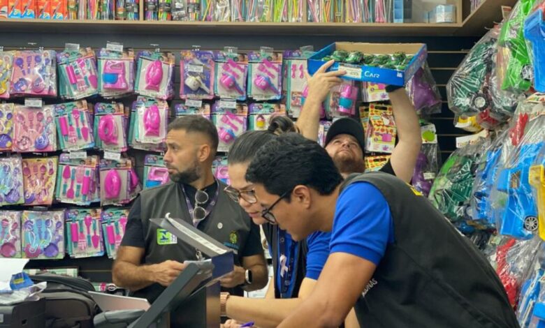 ação apreende mais de três mil brinquedos irregulares no AM
