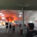 Grande Incêndio atinge pavilhão da COP30 em Belém e força retirada de participantes - Nacional