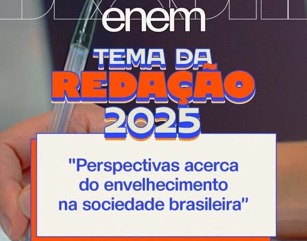 Redação do Enem 2025 aborda as perspectivas para o envelhecimento - Nacional