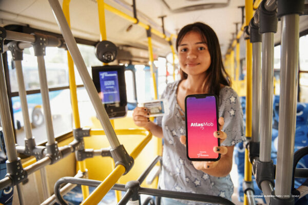 ATLASMOB: aplicativo permite que passageiros façam recargas do cartão de ônibus via Pix