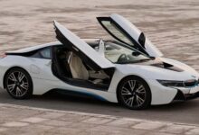 BMW i8 de Maradona está sendo leiloado