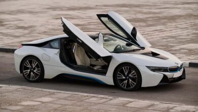 BMW i8 de Maradona está sendo leiloado