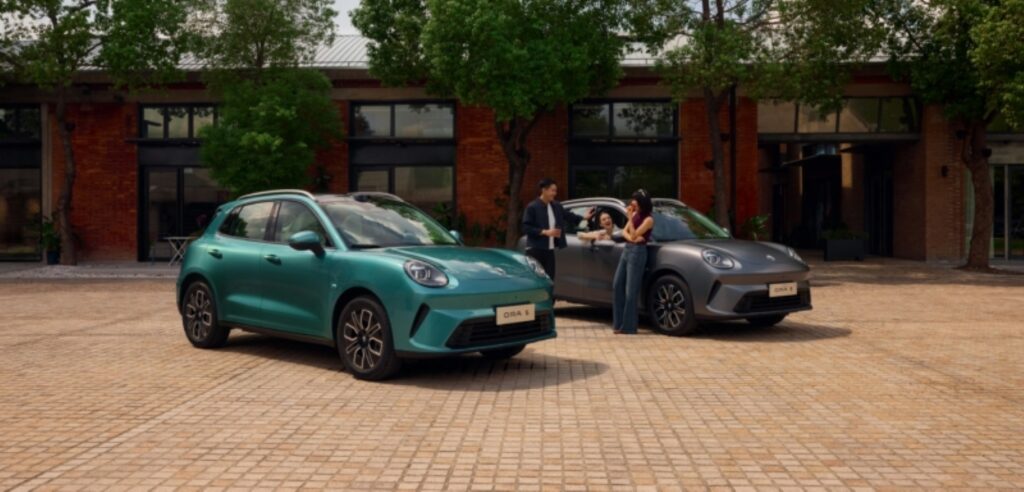 GWM Ora 5 EV inicia pré-venda em 12 de novembro com até 580 km de autonomia