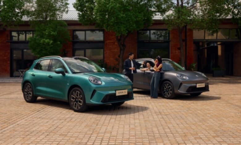 GWM Ora 5 EV inicia pré-venda em 12 de novembro com até 580 km de autonomia