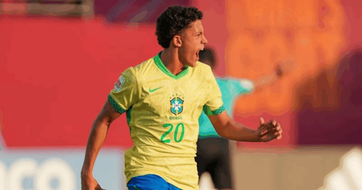 Brasil atropela Honduras com goleada de 7 a 0 na estreia no Mundial Sub-17