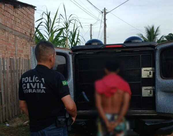 Padrasto é preso por estuprar menina de 13 anos no bairro São Bento, em Boa Vista
